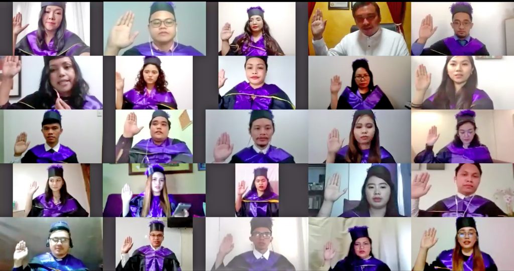 The holding of the first-ever virtual graduation is UC Law’s way of embracing the challenge of change, building opportunities in the face of adversity, and transforming challenges into success.