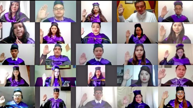 The holding of the first-ever virtual graduation is UC Law’s way of embracing the challenge of change, building opportunities in the face of adversity, and transforming challenges into success.
