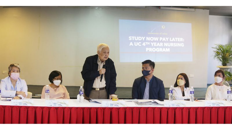 Contract Signing & Orientation of grantees of “Study Now, Pay Later” program for qualified UC 4th year nursing students