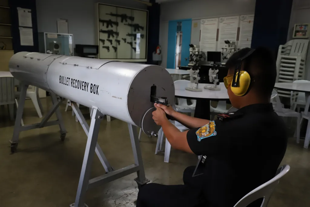 Criminology Ballistic Room