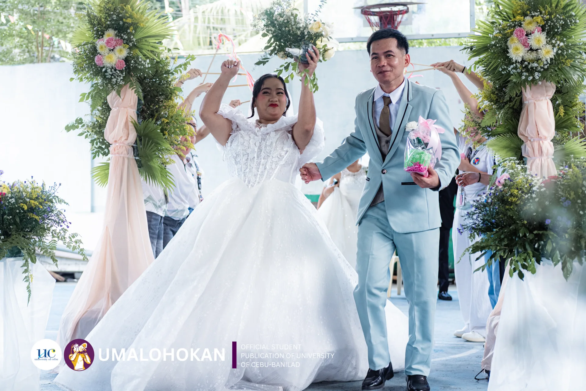 FIVE COUPLES SAY ‘I DO’ AS UC BANILAD COLLEGE OF HOSPITALITY MANAGEMENT LEADS PROJECT HIGALA IN BRGY. APAS